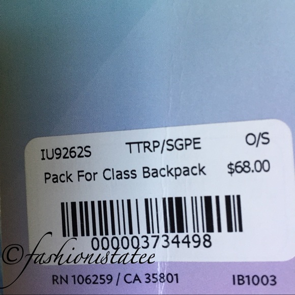 NWT Ivivva by lululemon PACK FOR CLASS BACKPACK - Picture 3 of 4